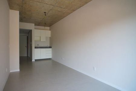 Studio para alugar com 30m², 1 quarto e sem vaga Studio para alugar com 30m², 1 quarto e sem vagaSala_Cozinha