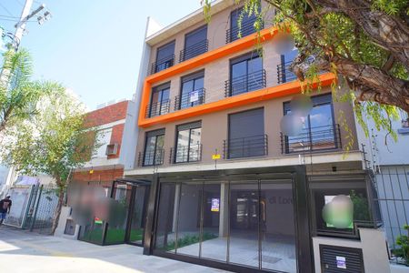 Studio para alugar com 30m², 1 quarto e sem vaga Studio para alugar com 30m², 1 quarto e sem vagaFachada