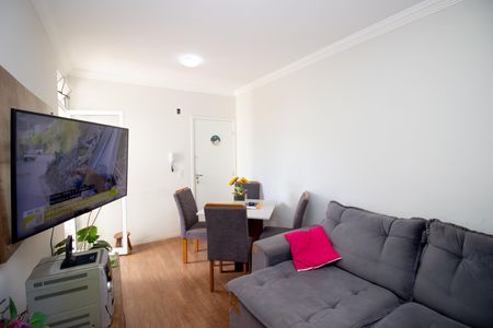 Sala de apartamento à venda com 2 quartos, 65m² em São Goncalo, Contagem