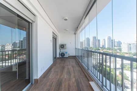 Apartamento para alugar com 106m², 2 quartos e 2 vagasSuite 2 - Varanda