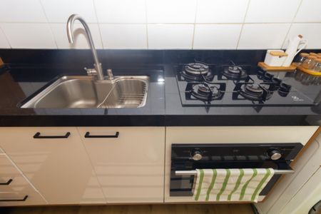 Apartamento à venda com 73m², 2 quartos e 1 vagaCozinha e Área de Serviço