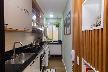 Apartamento à venda com 73m², 2 quartos e 1 vagaCozinha e Área de Serviço