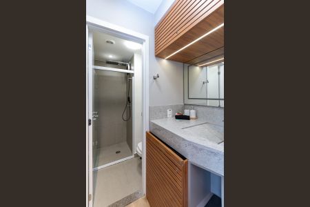 Apartamento para alugar com 30m², 1 quarto e sem vaga Apartamento para alugar com 30m², 1 quarto e sem vagaBanheiro Social