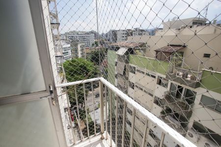 Varanda da Sala de apartamento para alugar com 2 quartos, 65m² em Anil, Rio de Janeiro