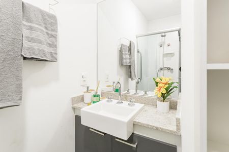 Studio para alugar com 34m², 1 quarto e sem vagaBanheiro