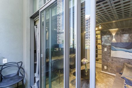 Studio para alugar com 34m², 1 quarto e sem vagaVaranda