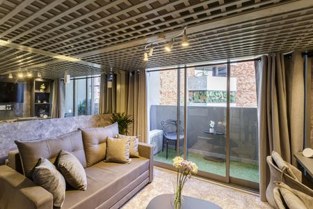 Studio de kitnet/studio para alugar com 1 quarto, 34m² em Indianópolis, São Paulo