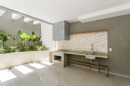 Studio para alugar com 34m², 1 quarto e sem vagaÁrea comum - Churrasqueira