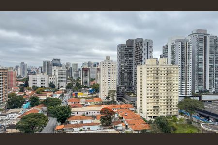 Vista da Suíte de apartamento para alugar com 2 quartos, 57m² em Santo Amaro, São Paulo