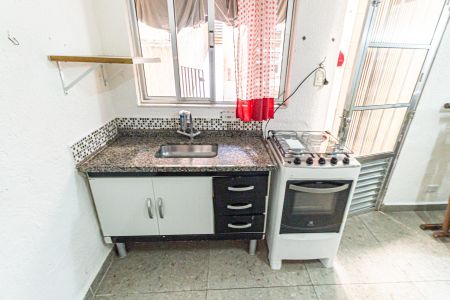Sala/Cozinha de casa para alugar com 1 quarto, 50m² em Chácara Belenzinho, São Paulo