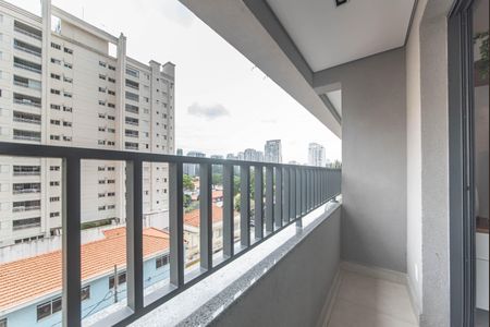 Studio para alugar com 26m², 1 quarto e sem vagaVaranda