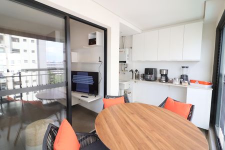 Varanda de apartamento à venda com 1 quarto, 41m² em Continental, Osasco