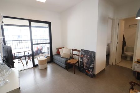 Sala de apartamento à venda com 1 quarto, 41m² em Continental, Osasco