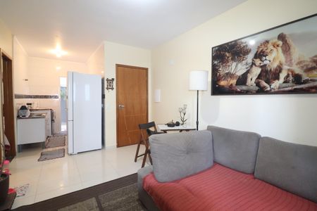 Sala de apartamento à venda com 2 quartos, 47m² em Vila Floresta, Santo André