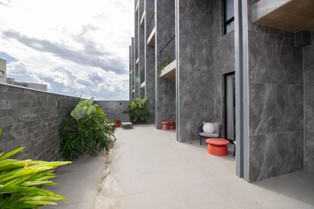 Studio para alugar com 50m², 1 quarto e 1 vaga Studio para alugar com 50m², 1 quarto e 1 vagaÁrea comum - Salão de festas