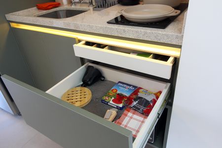 Apartamento para alugar com 31m², 1 quarto e sem vaga Apartamento para alugar com 31m², 1 quarto e sem vagaCozinha