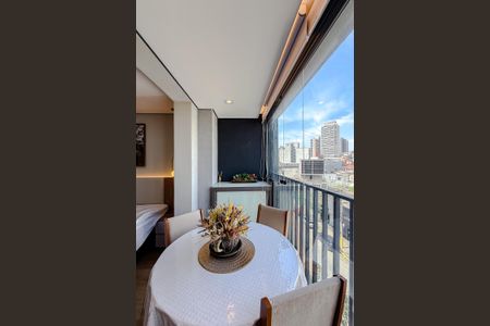 Studio para alugar com 30m², 1 quarto e sem vagaVaranda