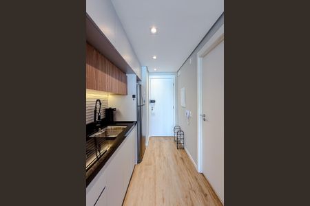 Studio para alugar com 30m², 1 quarto e sem vagaCozinha
