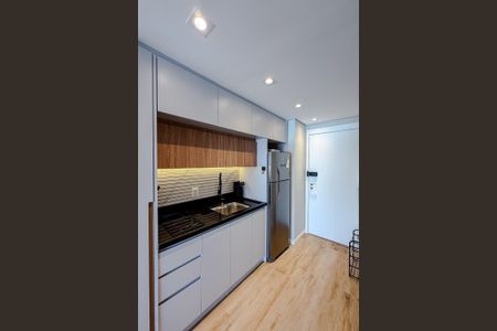 Studio para alugar com 30m², 1 quarto e sem vagaCozinha