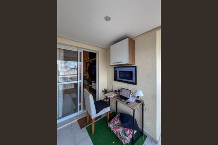 Varanda gourmet de apartamento à venda com 3 quartos, 74m² em Vila das Merces, São Paulo