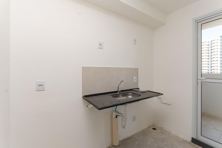 Cozinha Americana de apartamento à venda com 2 quartos, 42m² em Barra Funda, São Paulo