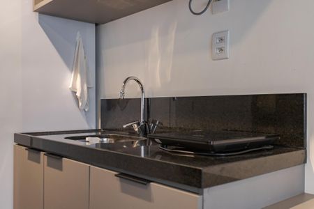 Studio à venda com 26m², 1 quarto e sem vagaCozinha