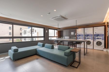 Studio à venda com 26m², 1 quarto e sem vagaÁrea comum - Lavanderia