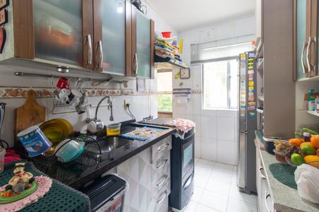 Cozinha e Área de Serviço de apartamento à venda com 2 quartos, 58m² em Menino Deus, Porto Alegre