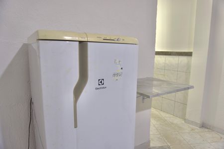 Studio para alugar com 45m², 1 quarto e sem vaga Studio para alugar com 45m², 1 quarto e sem vagaCozinha - Geladeira
