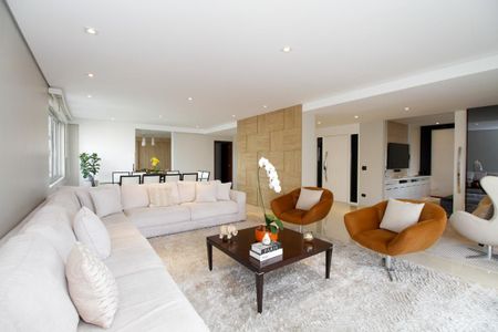 Sala de Estar e Jantar de apartamento à venda com 4 quartos, 304m² em Paraíso, São Paulo