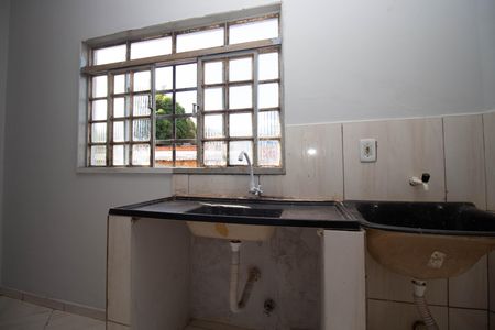 Cozinha e Área de Serviço de kitnet/studio para alugar com 1 quarto, 23m² em Vicente Pires, Brasília