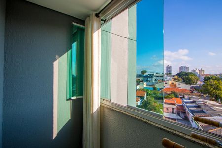 Varanda gourmet de apartamento à venda com 2 quartos, 62m² em Paraíso, Santo André