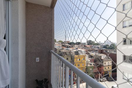 Varanda da Sala de apartamento à venda com 2 quartos, 37m² em Jardim Imperador (zona Sul), São Paulo