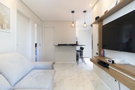 Sala de apartamento à venda com 2 quartos, 37m² em Jardim Imperador (zona Sul), São Paulo