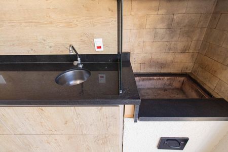 Apartamento à venda com 72m², 2 quartos e 1 vagaChurrasqueira da varanda