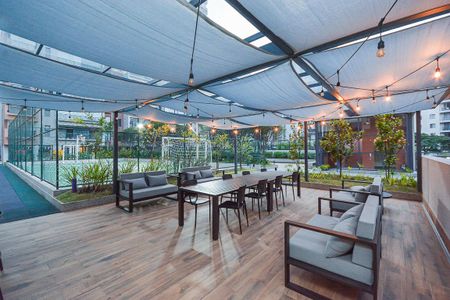 Apartamento para alugar com 123m², 3 quartos e 2 vagasÁrea comum - Churrasqueira