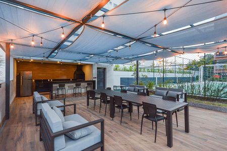 Apartamento para alugar com 123m², 3 quartos e 2 vagasÁrea comum - Churrasqueira