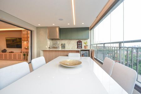 Apartamento para alugar com 123m², 3 quartos e 2 vagasÁrea gourmet