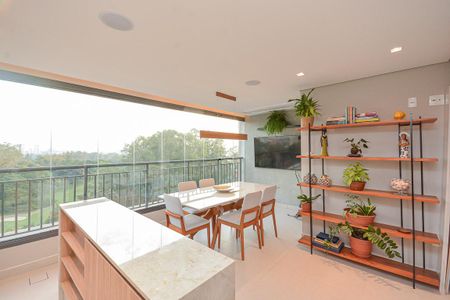 Apartamento para alugar com 123m², 3 quartos e 2 vagasÁrea gourmet