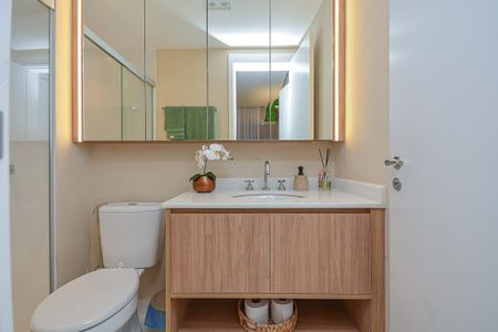 Apartamento para alugar com 123m², 3 quartos e 2 vagasBanheiro da Suíte