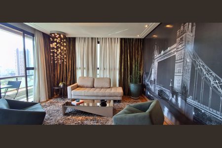 Sala de apartamento à venda com 3 quartos, 202m² em Vila Caminho do Mar, São Bernardo do Campo