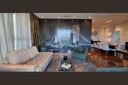 Sala de apartamento à venda com 3 quartos, 202m² em Vila Caminho do Mar, São Bernardo do Campo