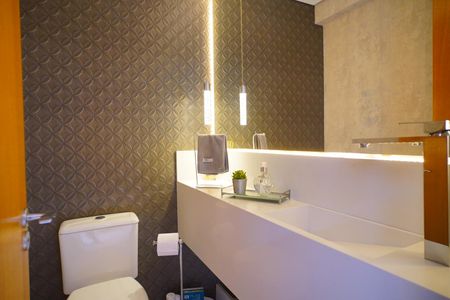 Lavabo  de apartamento à venda com 3 quartos, 105m² em Passo D’areia, Porto Alegre