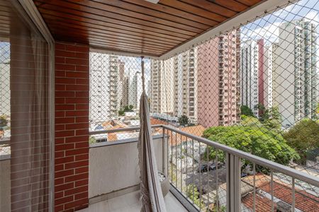 Sacada de kitnet/studio para alugar com 1 quarto, 40m² em Indianópolis, São Paulo