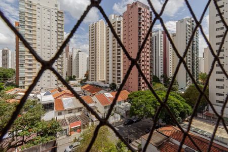 Sacada de kitnet/studio para alugar com 1 quarto, 40m² em Indianópolis, São Paulo