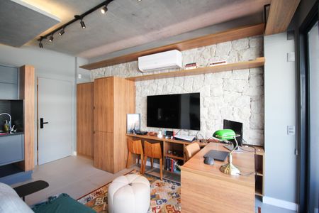 Studio à venda com 41m², 1 quarto e 1 vagaSuíte 
