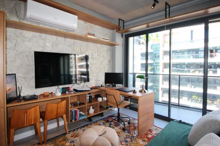 Studio à venda com 41m², 1 quarto e 1 vagaSuíte 