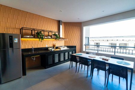 Studio para alugar com 27m², 1 quarto e sem vaga Studio para alugar com 27m², 1 quarto e sem vagaÁrea comum - Churrasqueira