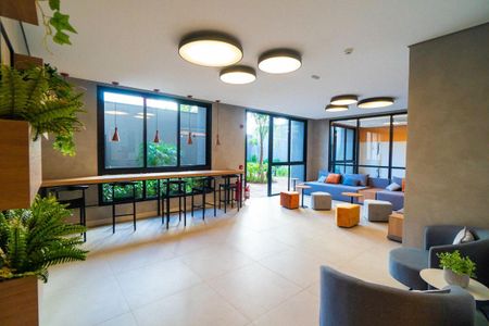 Studio para alugar com 27m², 1 quarto e sem vaga Studio para alugar com 27m², 1 quarto e sem vagaÁrea comum - Coworking