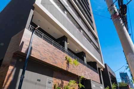 Studio para alugar com 27m², 1 quarto e sem vaga Studio para alugar com 27m², 1 quarto e sem vagaFachada do Prédio